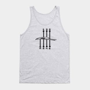 Xfire Coupe shift pattern graphic Tank Top